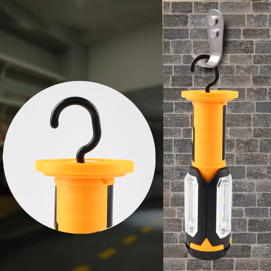 Brightenlux portátil de bolsillo inspección magnética impermeable 90 rotación imán Flexible banco de energía luz de trabajo LED COB de alta potencia